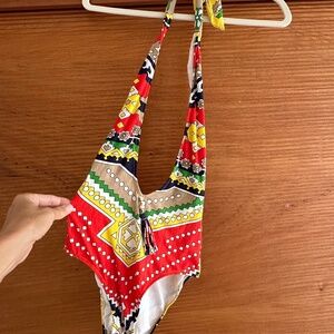 One piece bathing suit